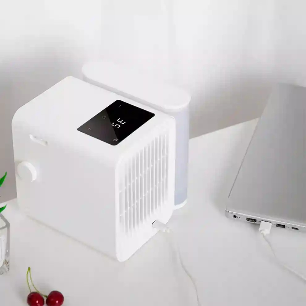 کولر آبی سلولزی شیائومی مدل Microhoo MHO1RU دارای UV - تنظیم سرعت بینهایت