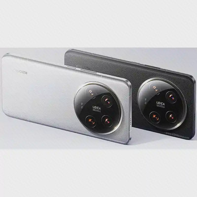 مقایسه پنل پشتی شیائومی 14 اولترا در رنگ سفید و مشکی دوربین گرد Leica گوشی Xiaomi 14 Ultra سفید و مشکی