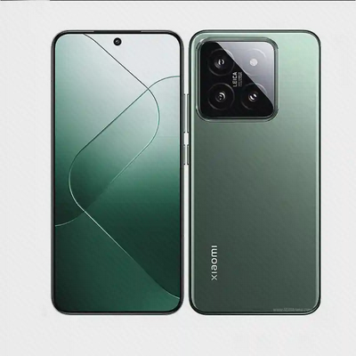نمای اصلی شیائومی 14 سبز با دوربین سه گانه Leica گوشی Xiaomi 14 سبز 512 گیگ رم 12 از نمای جلو و پشت