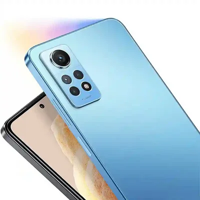 جزئیات پنل و دوربین ردمی نوت 12 پرو 4G آبی رم 12 نمای نزدیک گوشی Redmi Note 12 Pro 4G آبی حافظه 512 گیگ