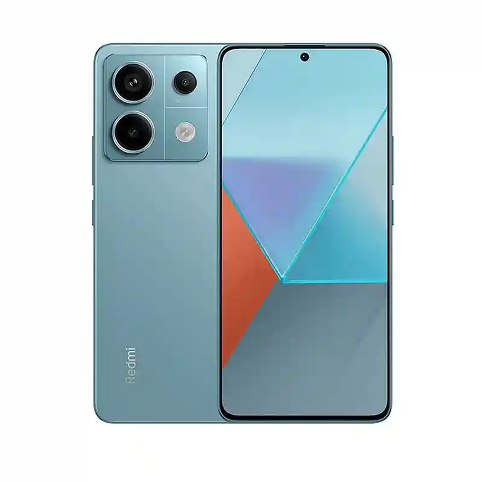 نمای اصلی ردمی نوت 13 پرو 5G آبی با نمایشگر تمام صفحه گوشی Redmi Note 13 Pro 5G آبی 512 گیگ رم 12 از جلو و پشت