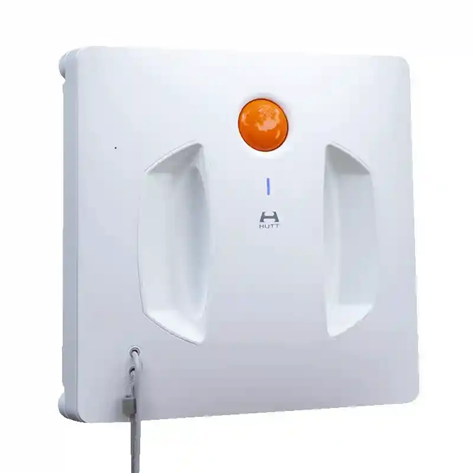نمای اصلی ربات شیشه پاککن Hutt W600 ربات شیشهشوی سفید Hutt W600 متصل به کابل ایمنی