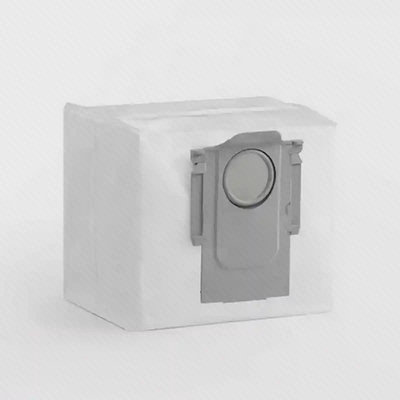 پاکت مکعبی Roborock S8 Pro Ultra با یقه خاکستری از زاویه مایل