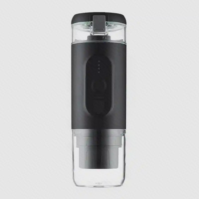 اسپرسوساز شارژی Mini Espresso CF-1801BGC مشکی از نمای روبه‌رو