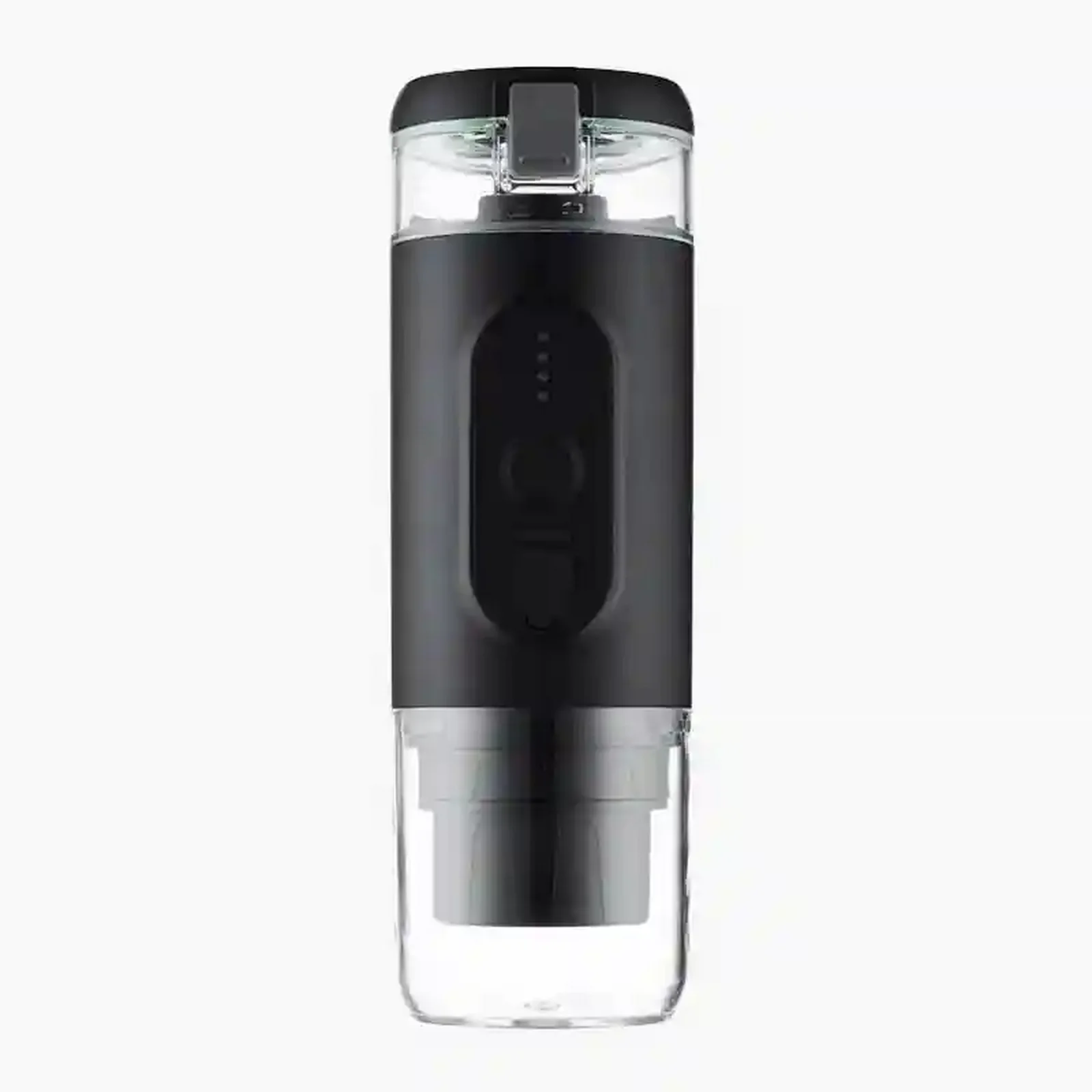اسپرسوساز شارژی Mini Espresso CF-1801BGC مشکی از نمای روبه‌رو