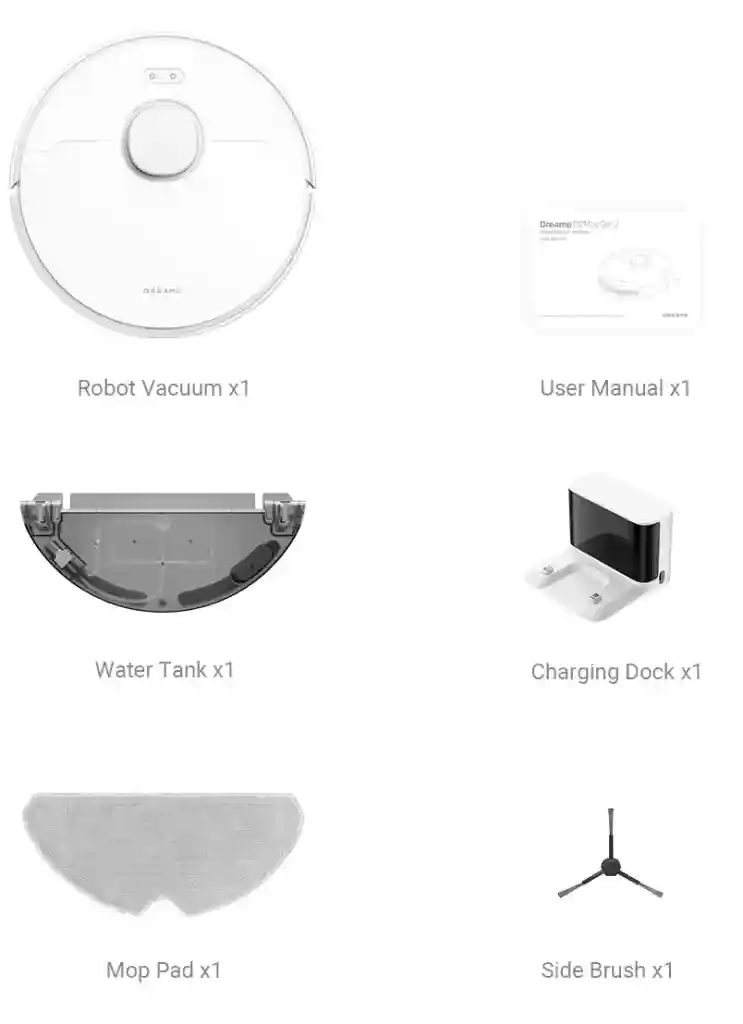 جارو رباتیک شیائومی مدل Dreame D9 Max Gen 2 - مسیریابی و ناوبری با فناوری پیشرفته ی Pathfinder - نمای 7