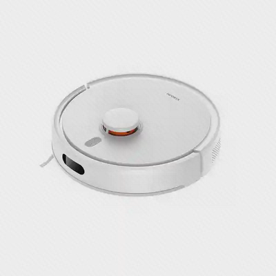 نمای اصلی Xiaomi Robot Vacuum S20 سفید جارو رباتیک شیائومی S20 سفید از نمای سهرخ بالا