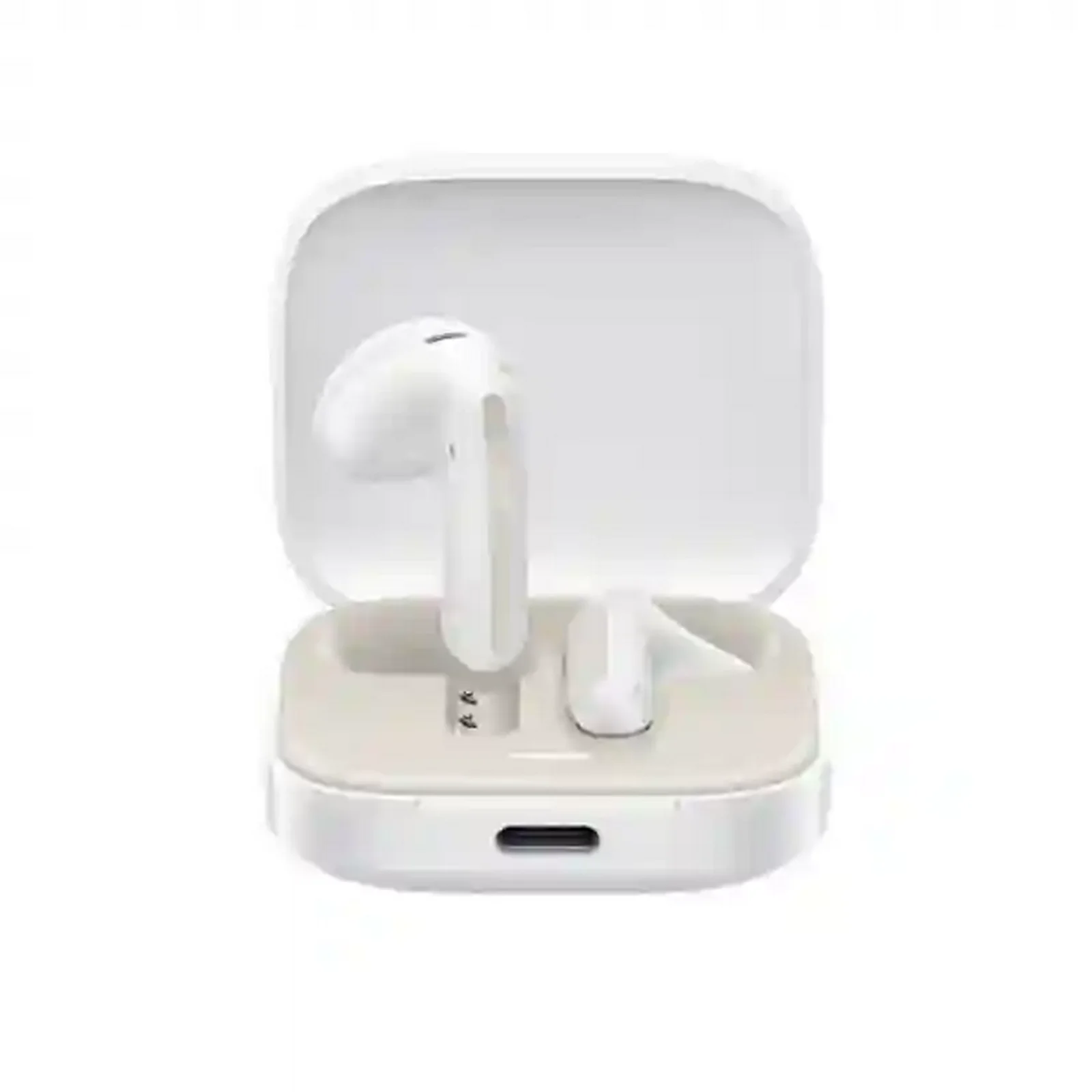 هندزفری بلوتوثی Redmi Buds 6 Active سفید داخل کیس شارژ باز