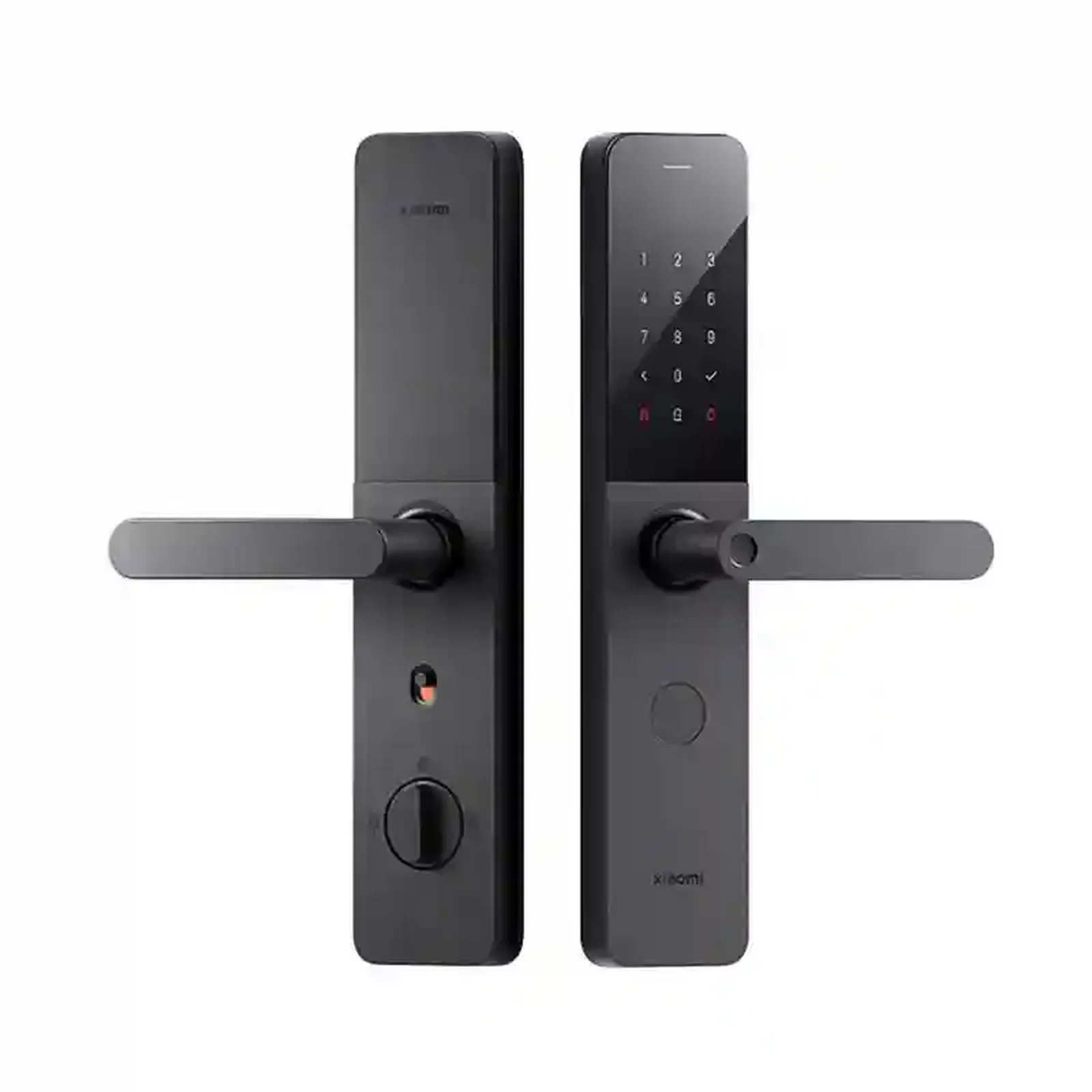 نمای پنل بیرونی و داخلی قفل هوشمند شیائومی Smart Door Lock E10