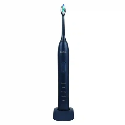 نمای محصول Bomidi TX5 سرمهای مسواک برقی سرمهای Bomidi TX5 با پنج حالت روی پایه