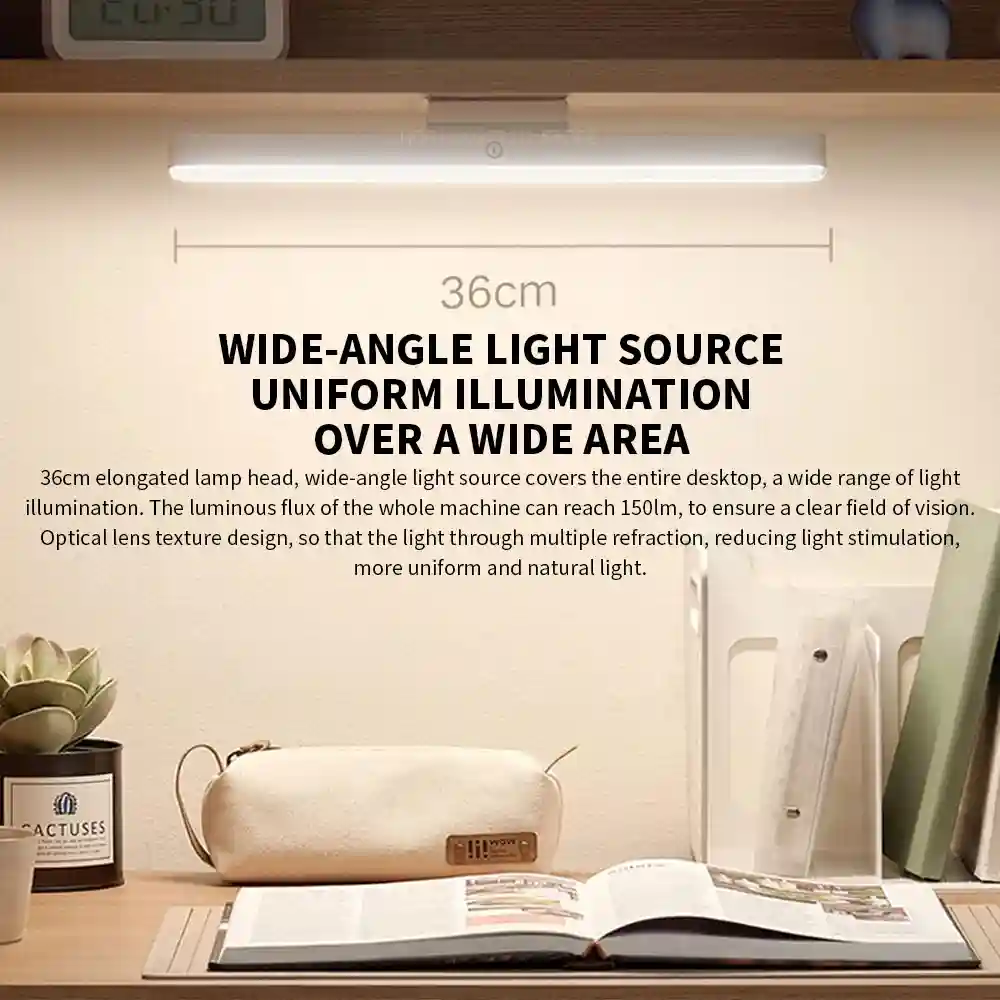 چراغ شارژی چند منظوره شیائومی مدل Mijia Magnetic Reading Lamp - تصویر توضیحات 2