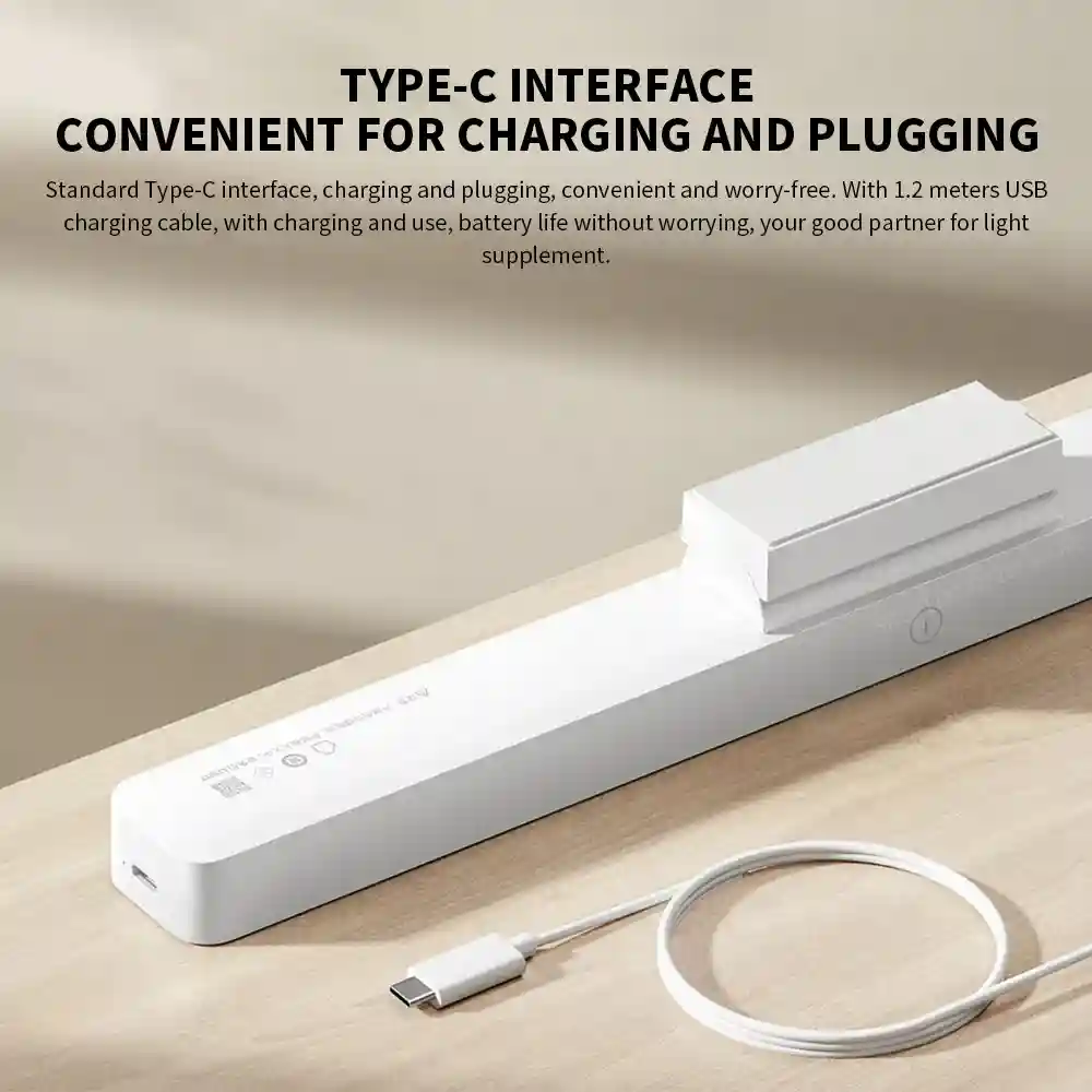چراغ شارژی چند منظوره شیائومی مدل Mijia Magnetic Reading Lamp - تصویر توضیحات 7