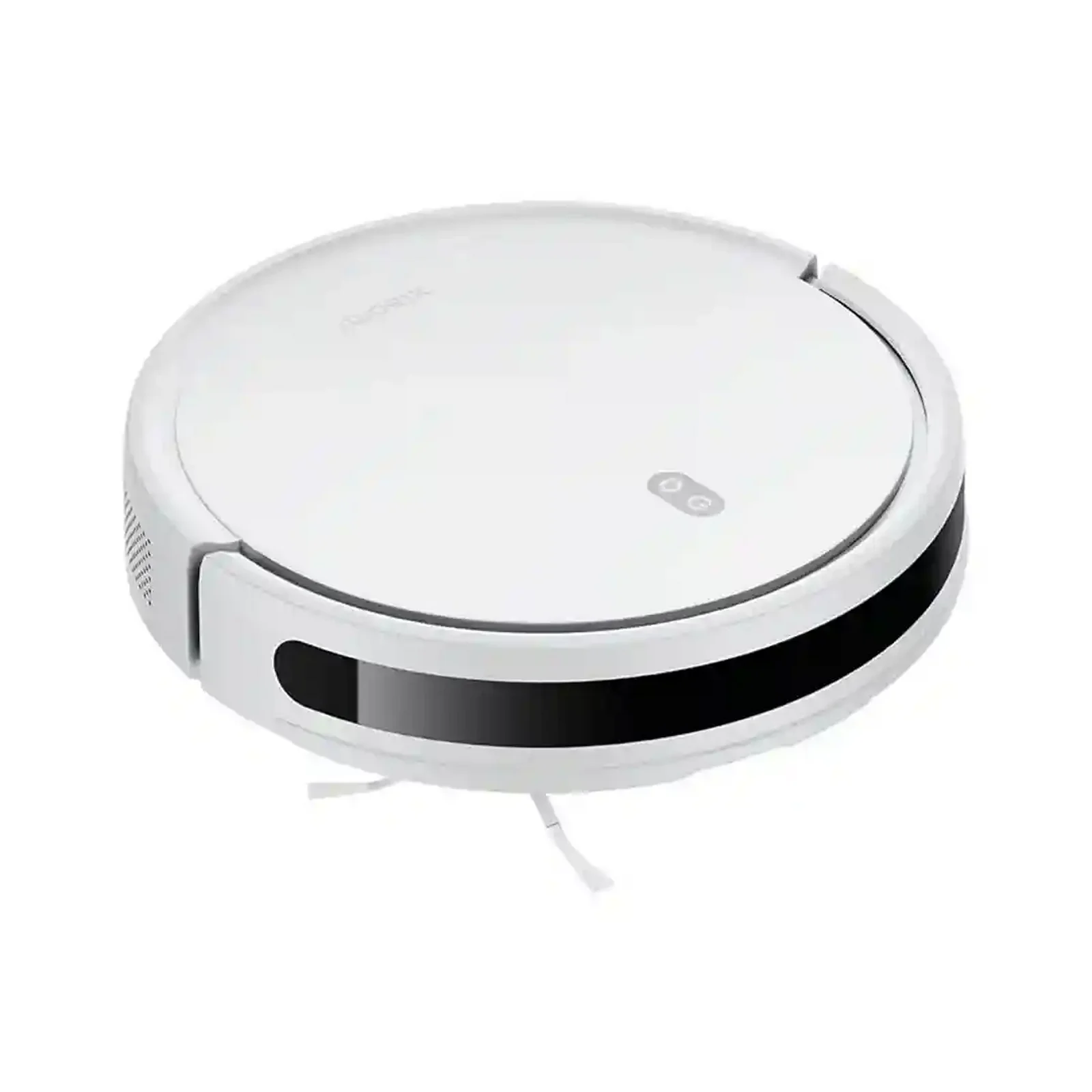 نمای اصلی Xiaomi Robot Vacuum E12 جارو رباتیک سفید شیائومی E12 از نمای سهرخ جلو
