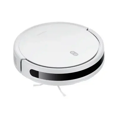 نمای اصلی Xiaomi Robot Vacuum E12 جارو رباتیک سفید شیائومی E12 از نمای سهرخ جلو