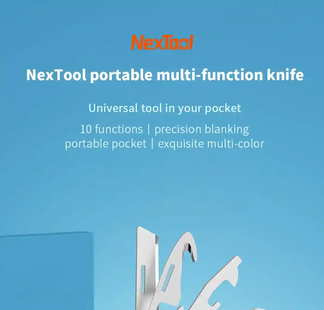 چاقوی چند منظوره شیائومی مدل Nextool 10 in 1 - تصویر توضیحات 1