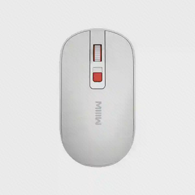 ماوس بی سیم شیائومی Miiiw Lite MW23M21 سفید با کلید قرمز