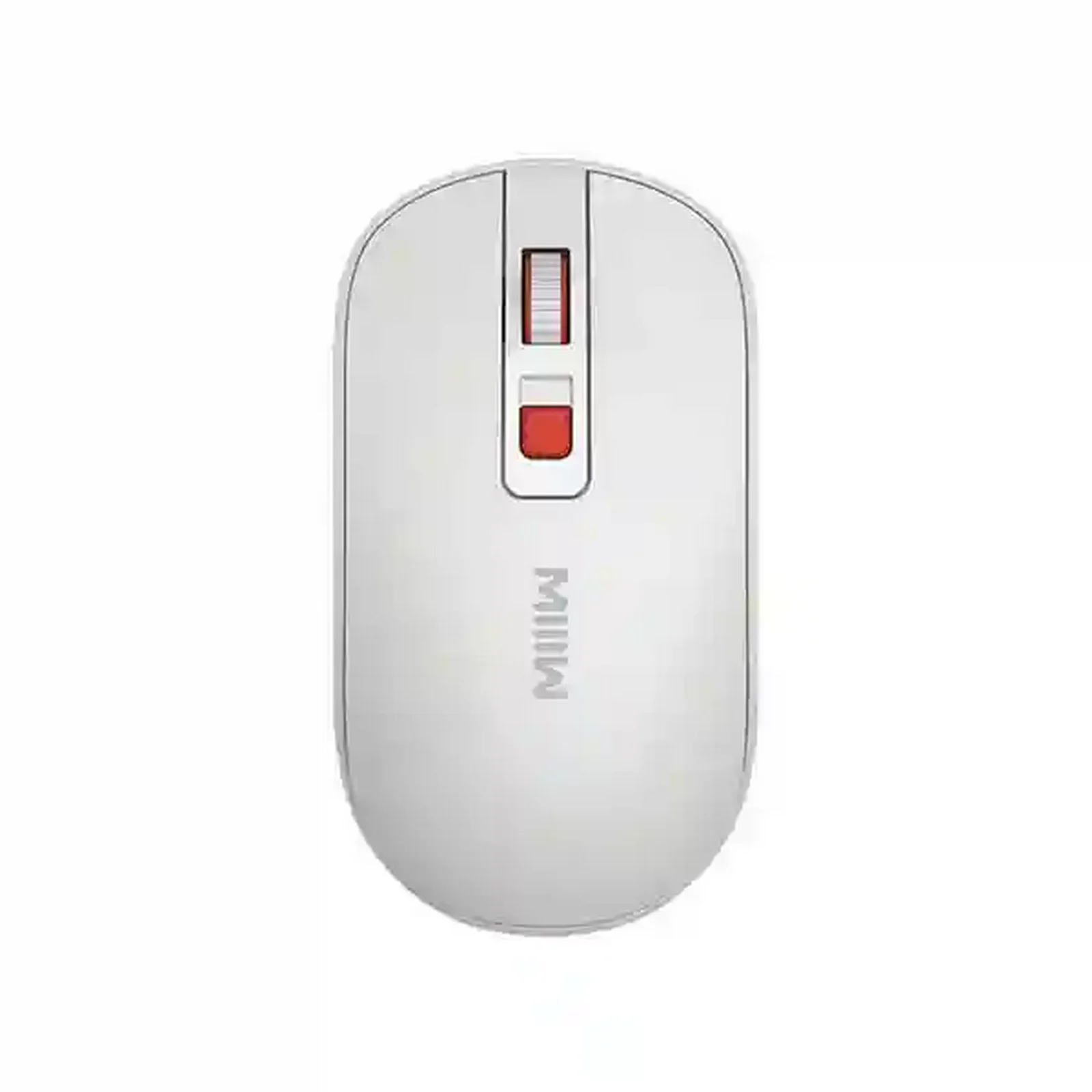 نمای اصلی ماوس Miiiw Lite MW23M21 سفید ماوس بی سیم شیائومی Miiiw Lite MW23M21 سفید با کلید قرمز