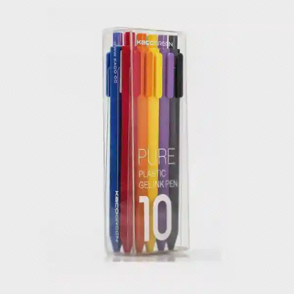 پک 10 رنگ خودکار رنگی شیائومی مدل KACO K1015