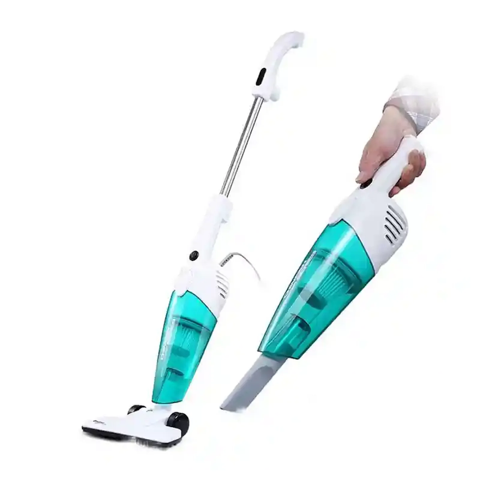 دو حالت استفاده جاروبرقی Deerma DX118C شیائومی جاروبرقی شیائومی Deerma DX118C در حالت ایستاده و دستی