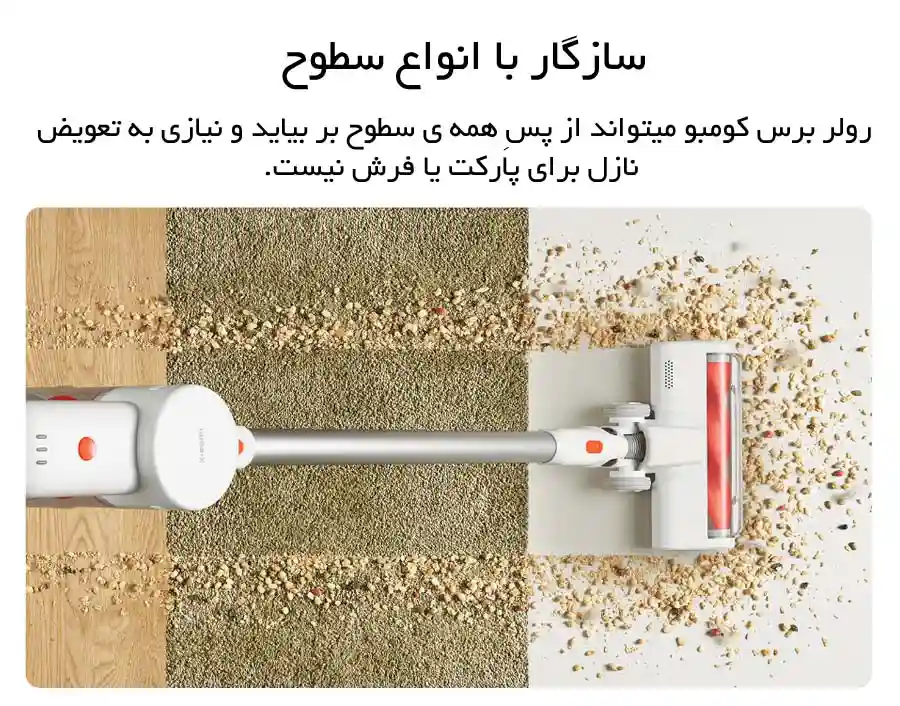 سازگار با انواع سطوح