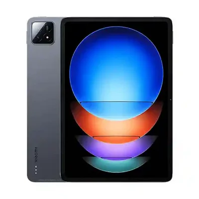 تبلت شیائومی Pad 6S Pro 12.4 رم ۱۲ حافظه ۵۱۲ گیگ نمای جلو و پشت تبلت خاکستری Xiaomi Pad 6S Pro 12.4 حافظه ۱۲/۵۱۲