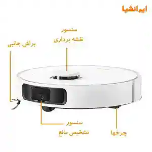 جارو رباتیک شیائومی مدل Dreame L10S Plus - گارانتی ۱۸ ماهه - طراحی ظاهری و ویژگیهای فنی جارو رباتیک Dreame L10s Plus شیائومی