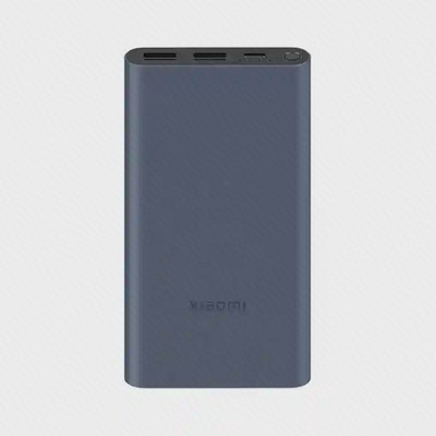 پاوربانک Xiaomi PB100DZM سرمهای از نمای روبهرو پاوربانک سرمهای شیائومی PB100DZM ظرفیت ۱۰۰۰۰ با توان ۲۲.۵ وات