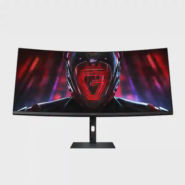 نمای اصلی مانیتور Xiaomi Curved G34WQi مانیتور گیمینگ خمیده ۳۴ اینچ Xiaomi Curved G34WQi از نمای روبهرو