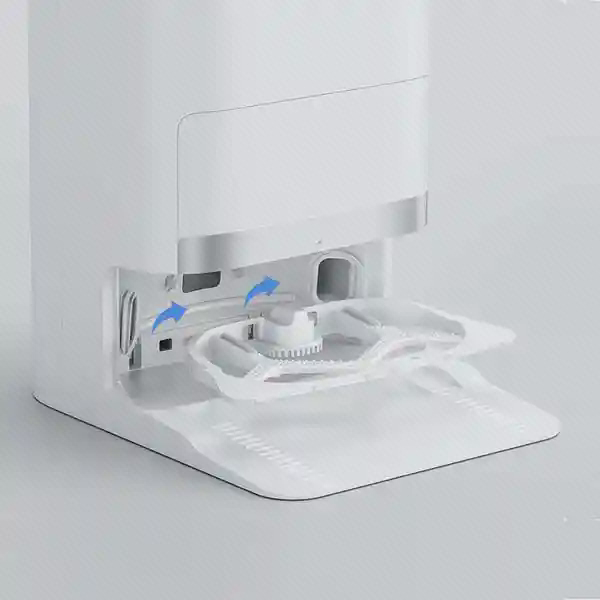 سینی قابل جداسازی ایستگاه Xiaomi X20 Plus سینی شستوشوی بیرونکشیده ایستگاه شیائومی X20 Plus با فلشهای آبی