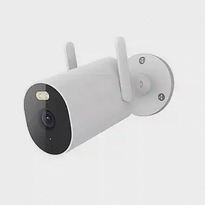 نمای اصلی Xiaomi Outdoor Camera AW300 دوربین نظارتی سفید Xiaomi Outdoor Camera AW300 MBC20 با دو آنتن