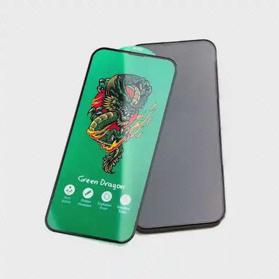 نمای لایههای محافظ صفحه Horo ردمی نوت ۱۳ 4G نمای سهرخ گلس Horo گوشی Redmi Note 13 4G با سطح سبز و قطعه پشت مشکی