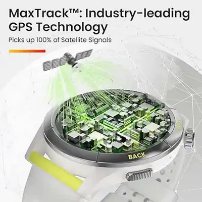 فناوری GPS ماهواره‌ای MaxTrack در ساعت Amazfit Cheetah Round