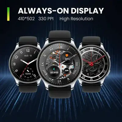 سه واچ‌فیس ساعت Amazfit Pop 3R با نمایشگر همیشه‌روشن ۳۳۰ PPI