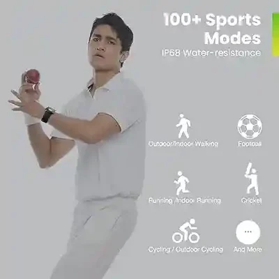 حالت‌های ورزشی Amazfit Pop 3S و مقاومت IP68 هنگام بازی کریکت