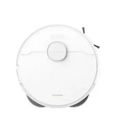 نمای اصلی Dreame L10s Pro Gen 2 از بالا نمای بالای جارو رباتیک سفید Dreame L10s Pro Gen 2 با حسگر لیزری