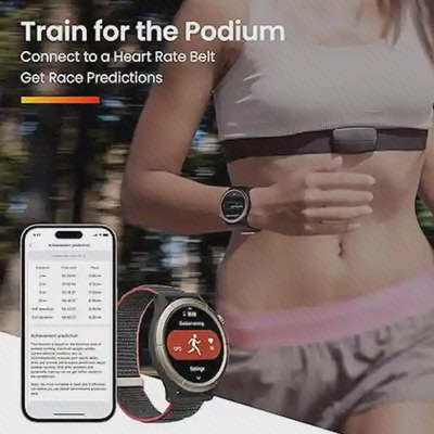 اتصال کمربند ضربان قلب به Amazfit Cheetah Pro هنگام دویدن