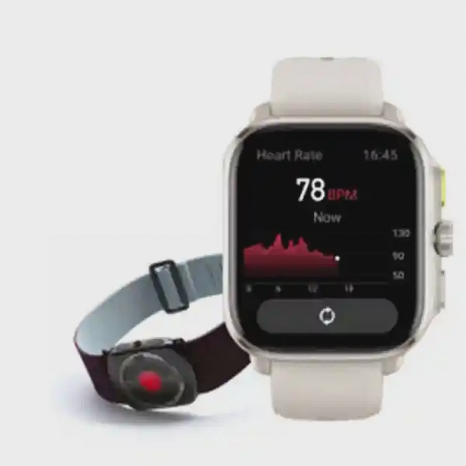 کمربند ضربان و Cheetah Square اتصال کمربند ضربان قلب به Amazfit Cheetah Square
