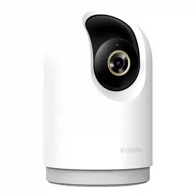زاویه سمت راست Xiaomi Smart Camera C500 Pro دوربین Xiaomi C500 Pro سفید از زاویه سهرخ راست با لنز طلایی