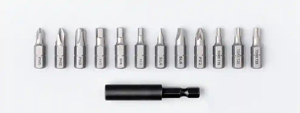 پیچ گوشتی شارژی شیائومی مدل Mijia MJDDLSD001QW - 12 سری فولادی S2 باکیفیت بالا + میله افزایشی