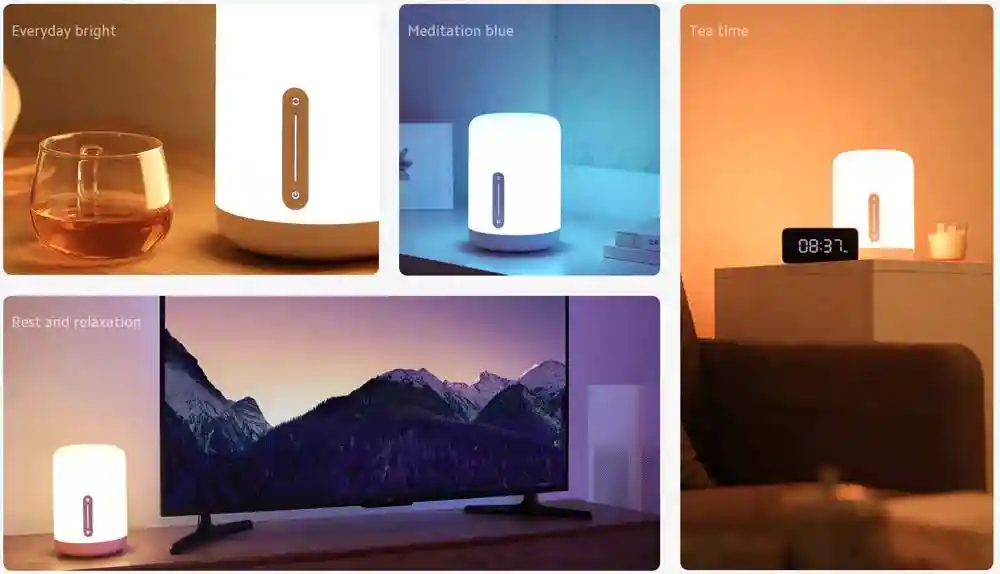 چراغ خواب هوشمند شیائومی مدل Mijia Bedside Lamp 2 - تصویر توضیحات 5