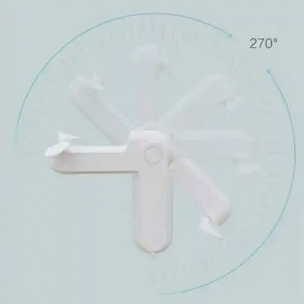 چرخش ۲۷۰ درجه بدنه پنکه تاشو Thermo XD-ZDXF501