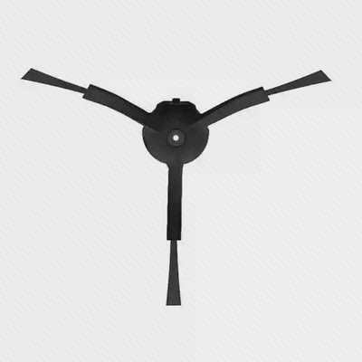 برس جانبی یدکی جارو رباتیک شیائومی S10T برس کناری سه شاخه مشکی جارو رباتیک شیائومی S10T