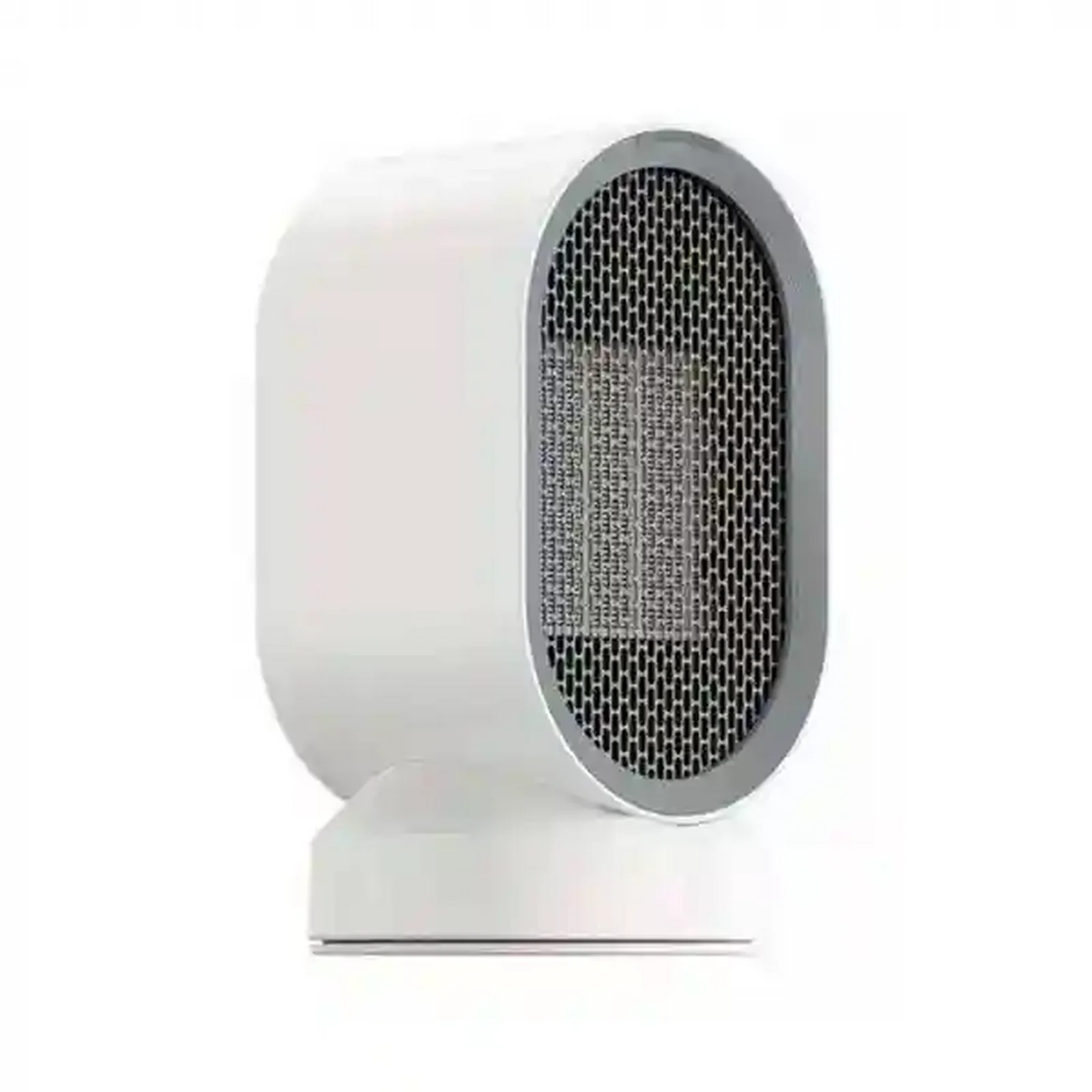 نمای سه‌رخ بخاری برقی رومیزی سفید شیائومی DOUHE DH-QN04