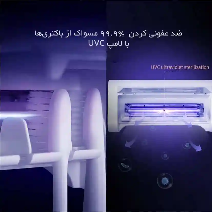 جامسواکی ضد عفونی کننده شیائومی مدل Higold Smart Toothbrush Holder - تصویر توضیحات 4