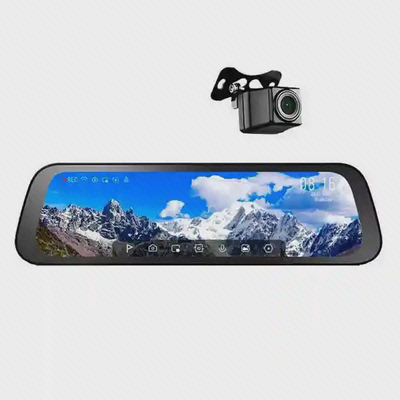 ست دوربین آینه‌ای خودرو 70mai Rearview S500 با دوربین عقب