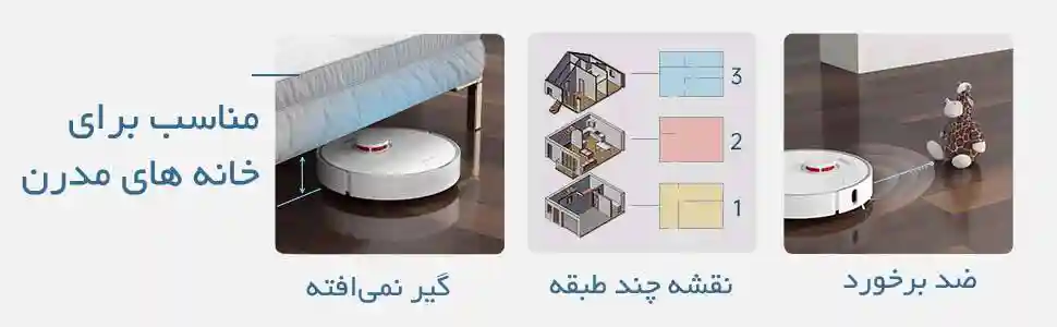 جارو رباتیک شیائومی مدل Dreame L10 Pro - طراحی و ویژگی‌های ظاهری