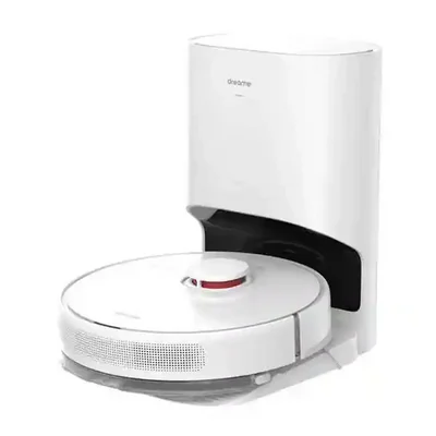جارو رباتیک سفید Dreame D10 Plus همراه ایستگاه تخلیه خودکار