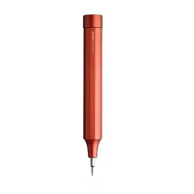 پیچ‌گوشتی دقیق قرمز HOTO QWLSD004 با سری نصب‌شده
