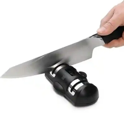 کشیدن تیغه چاقوی آشپزخانه داخل شیار Huohou HU0045
