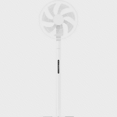 نمای اصلی پنکه هوشمند Xiaomi BPLDS12DM پنکه ایستاده سفید شیائومی Mijia Smart Standing Fan Pro Slim BPLDS12DM در نمای روبه رو